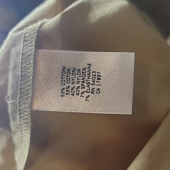 Nwot BANANA REPUBLIC Pleat front Mini Skirt Khaki Lightweight Pockets - Picture 6 of 7